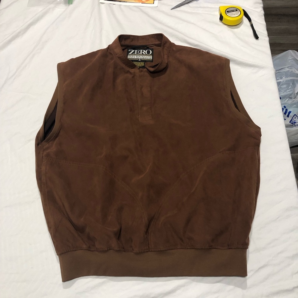 Zero Restriction‎ Vest Mens Medium Hybrid Golf Lightweight Active